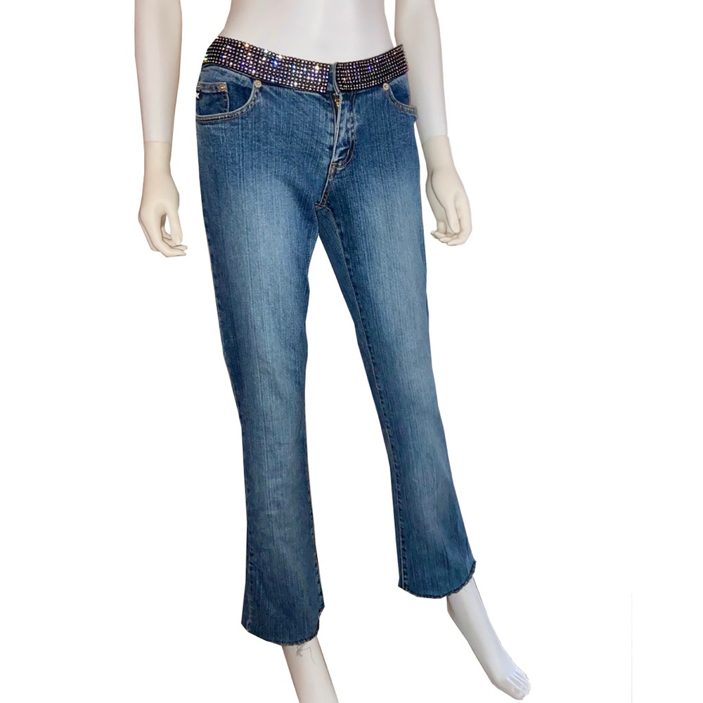 Vintage 90’s Express Rhinestone Jeans
